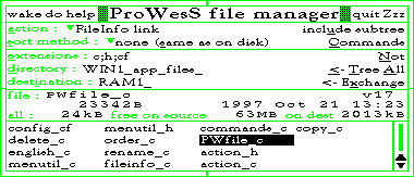 PWfile screen shot